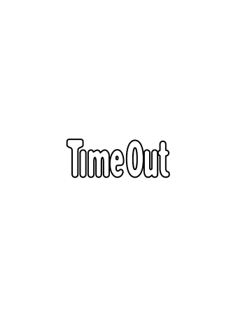 The Time Out LA logo is written with black lettering on a white background.